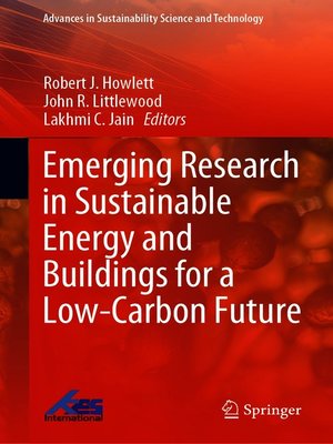 cover image of Emerging Research in Sustainable Energy and Buildings for a Low-Carbon Future